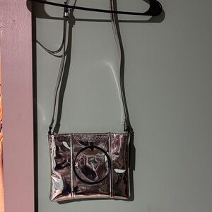 Foley + Corinna Silver Crossbody Bag